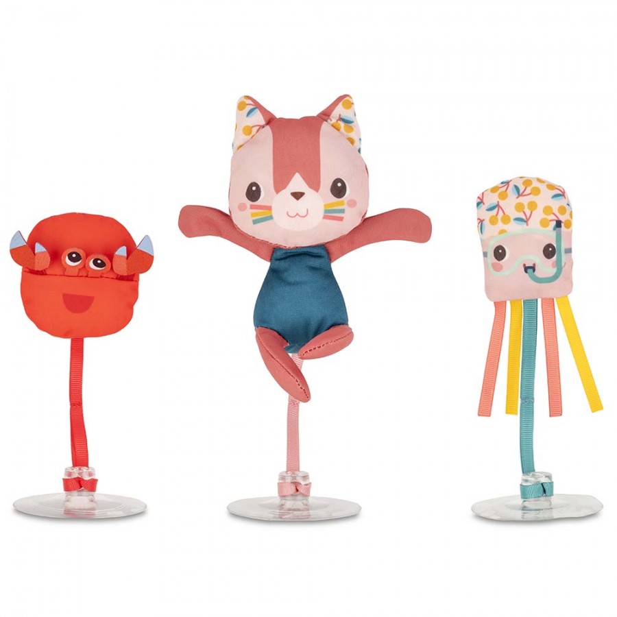 Игрушка для ванной Lilliputiens Котик Жанетт и ее друзья (83582)