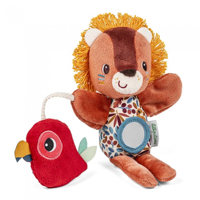 Ручна іграшка-брязкальце Lilliputiens Лев Джек (83598)