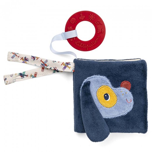 М'яка маленька книга Lilliputiens Собачка Жюль (83618)