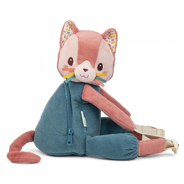 М'який дитячий рюкзак Lilliputiens Котик Жанетт (84487)