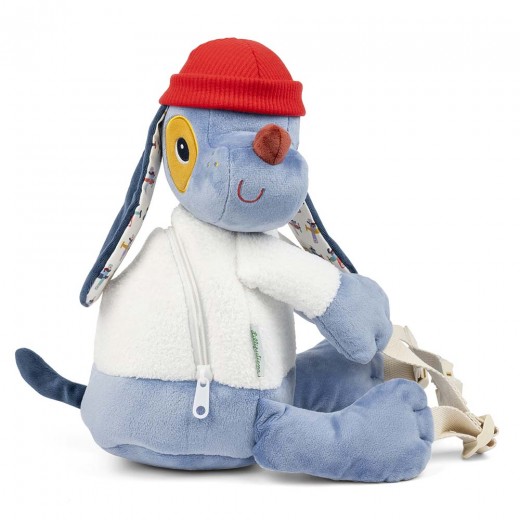 Мягкий детский рюкзак Lilliputiens Собачка Жюль (84490)