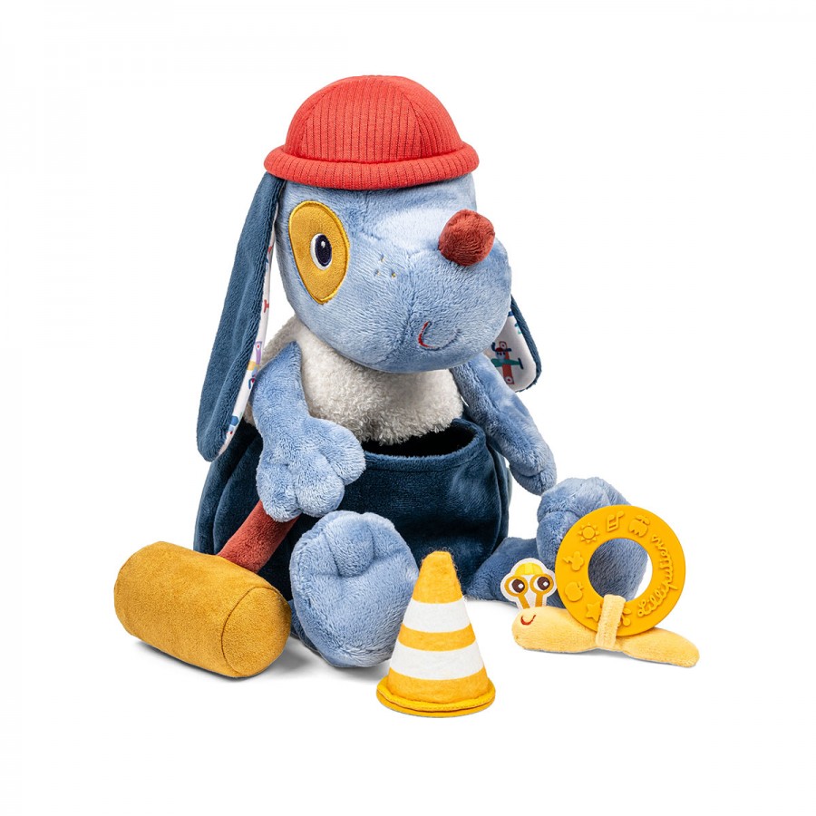 Розвиваюча іграшка Lilliputiens Будівельник Собачка Жюль (83608)