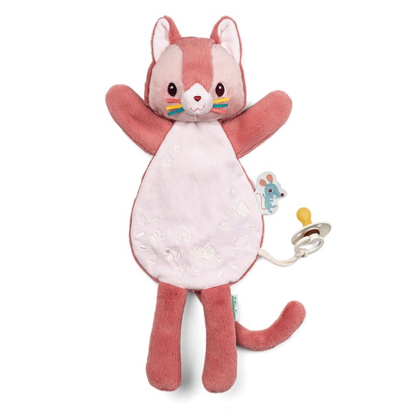 Іграшка-комфортер Lilliputiens Котик Жанетт (світиться в темряві) (83613)