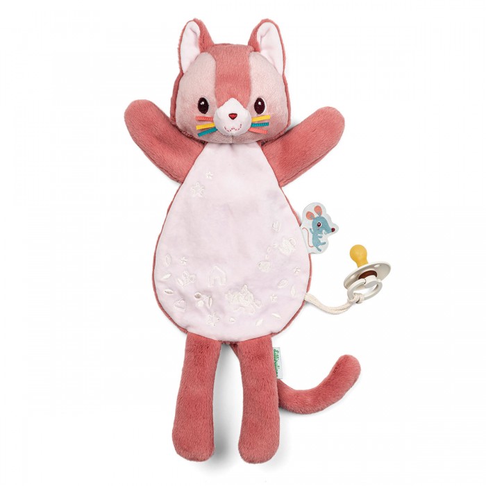 Игрушка-комфортер Lilliputiens Котик Жанетт (светится в темноте) (83613)