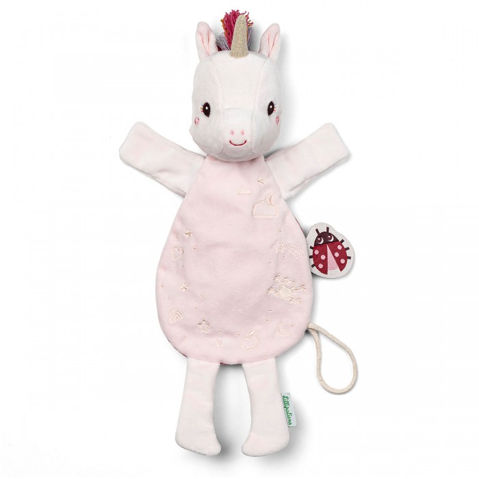 Іграшка-комфортер Lilliputiens Єдиноріг Ліна (світиться в темряві) (83615)