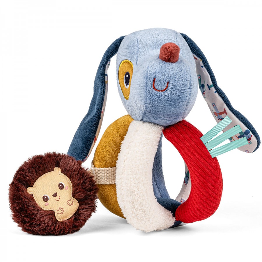 Брязкальце з ручками Lilliputiens Собачка Жюль (83616) Брязкальце з ручками Lilliputiens Собачка Жюль (83616)