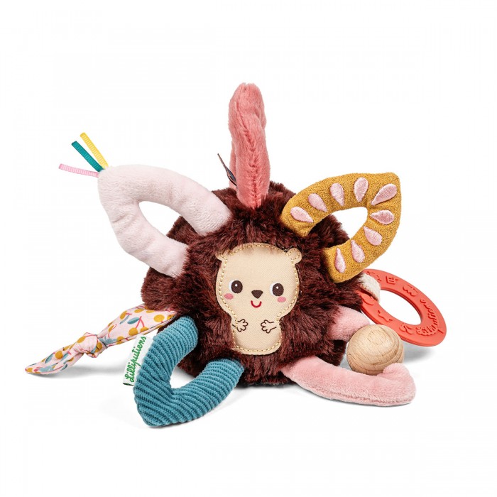 Игрушка с развивающими кольцами Lilliputiens Ëжик Леон (83631)