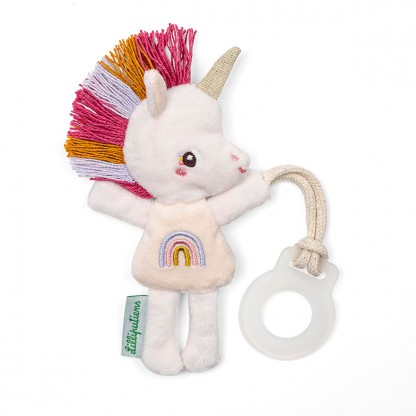 Держатель для пустышки Lilliputiens Единорог Лина (светится в темноте) (83594)