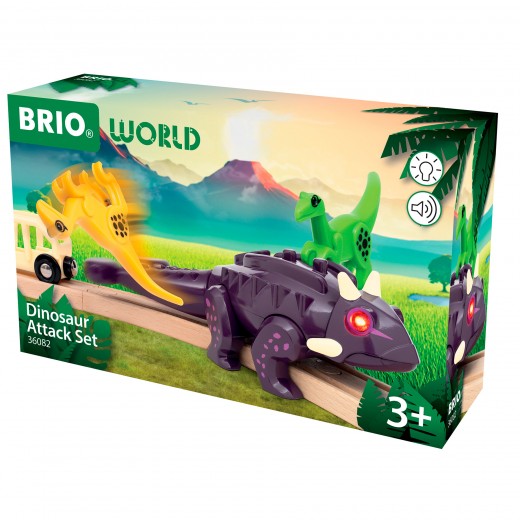 Набор для детской железной дороги BRIO Анкилозавр