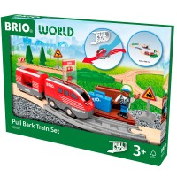 Детская железная дорога BRIO с инерционным поездом (36102)