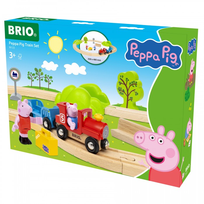 Дитяча залізниця BRIO Peppa Pig (36123)