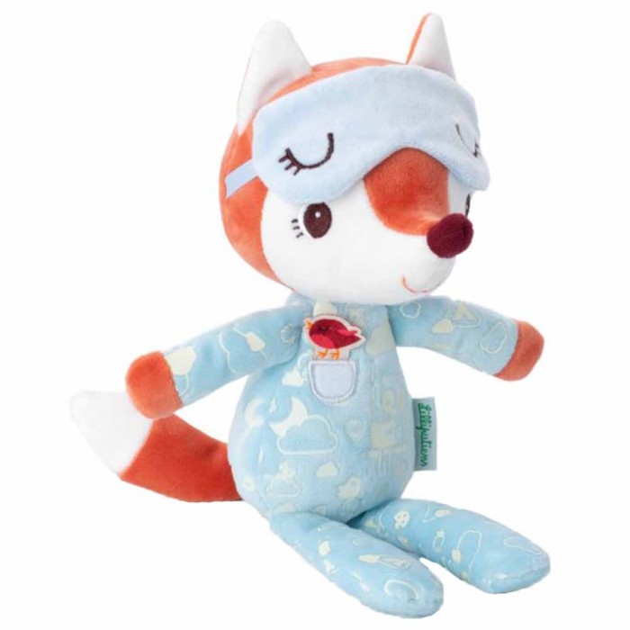 Мягкая игрушка Lilliputiens Лисичка Алиса (светится в темноте) 