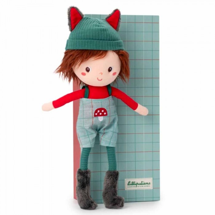М'яка лялька у подарунковій коробці Lilliputiens Луї