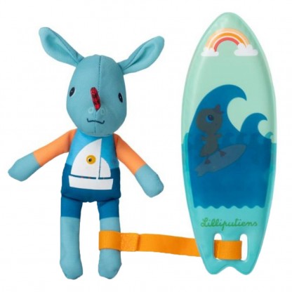 Іграшка для ванної Lilliputiens Серфер Дракончик Джо