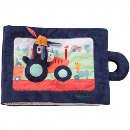 Розвиваюча м'яка книга Lilliputiens Віслюк Ігнасій на Фермі