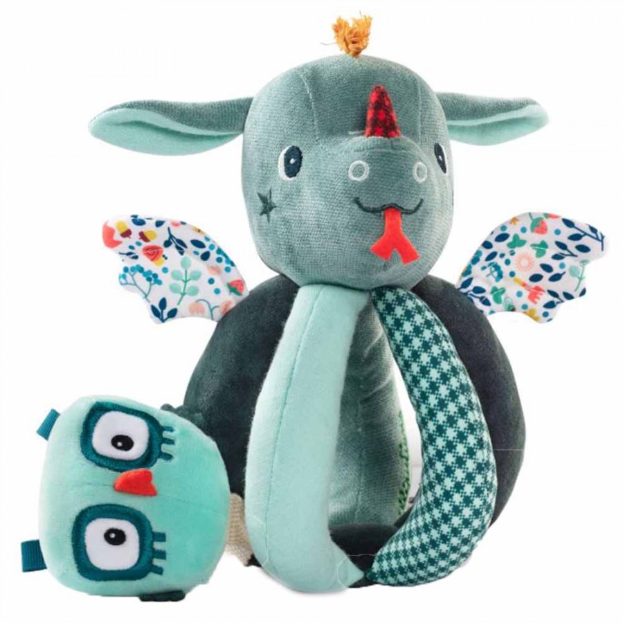 Брязкальце з ручками Lilliputiens Дракончик Джо