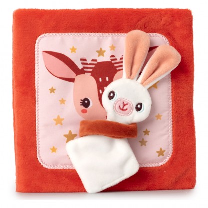 Развивающая мягкая книга Lilliputiens Комфортер Олененка Стеллы
