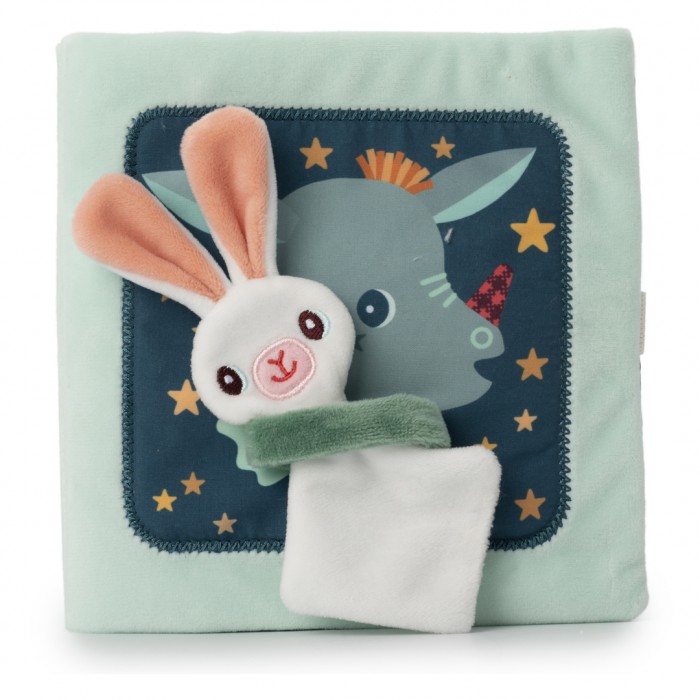 Розвиваюча м'яка книга Lilliputiens Комфортер Дракончика Джо