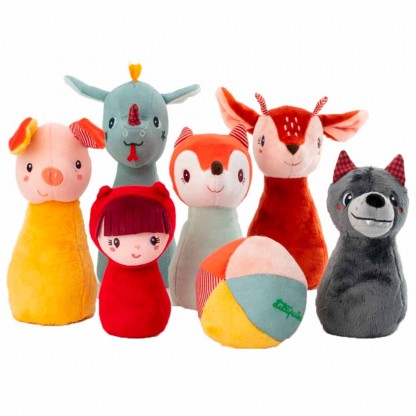 Набор для детского боулинга Lilliputiens Лес