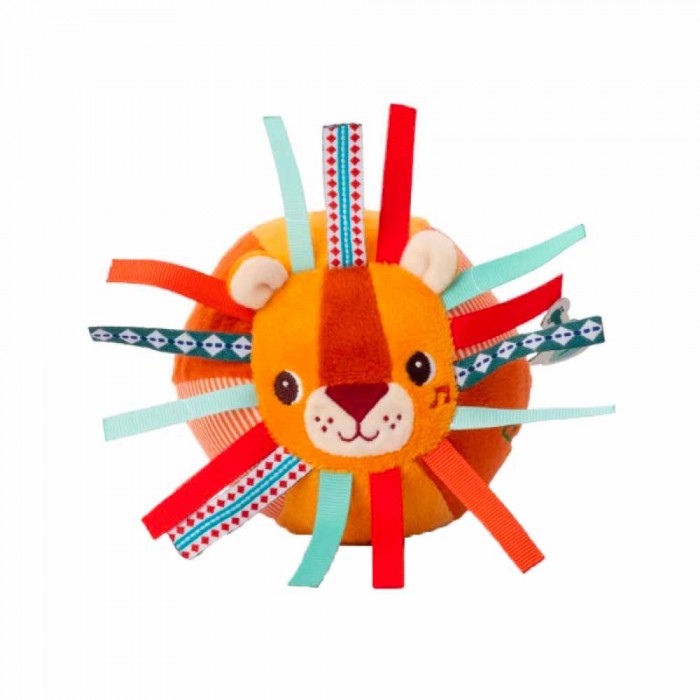 М'яч із брязкальцем Lilliputiens Лев Джек