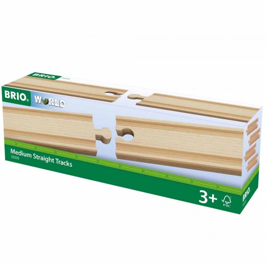 Колії для залізниці BRIO прямі 144 мм