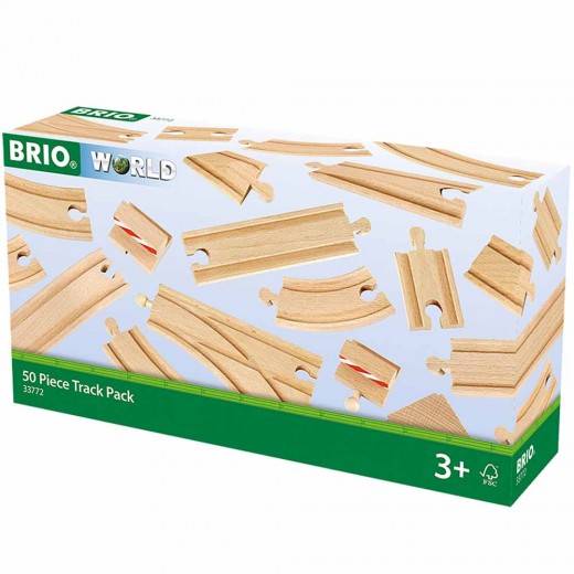 Большой набор расширений для железной дороги BRIO 50 эл