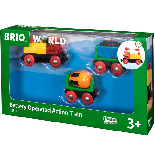 Товарний паровоз на батарейках для залізниці BRIO