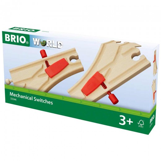 Стрелки с механизмом для железной дороги BRIO