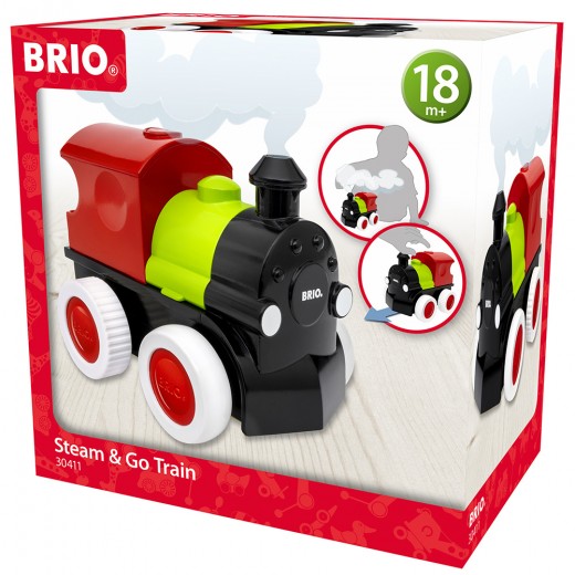Игрушка для малышей BRIO Поезд с паром