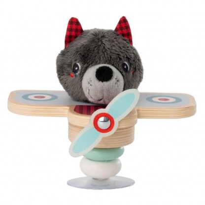 Брязкальце на присосці Lilliputiens Пілот Вовк Луї