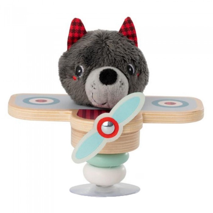 Брязкальце на присосці Lilliputiens Пілот Вовк Луї