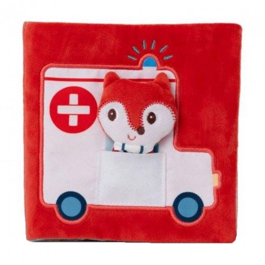 Розвиваюча м'яка книга Lilliputiens Лікар Лисичка Аліса 