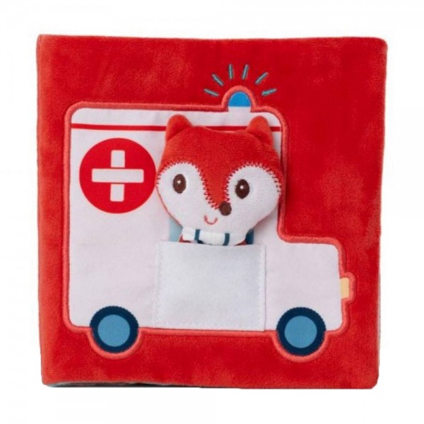 Розвиваюча м'яка книга Lilliputiens Лікар Лисичка Аліса 