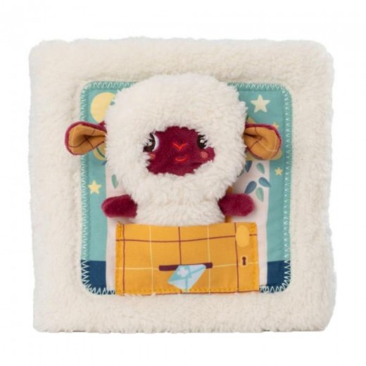 Розвиваюча м'яка книга Lilliputiens На добраніч, Баранчик 