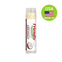 Бальзам для губ органический Friendly Organic, кокос Бальзам для губ органический Friendly Organic, кокос
