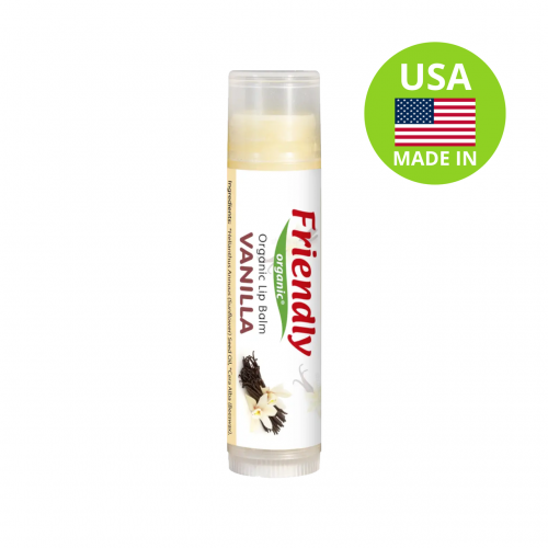 Бальзам для губ органический Friendly Organic, ваниль