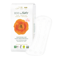 Органічні щоденні прокладки  Eco by Naty (3 каплі)  28 шт.
