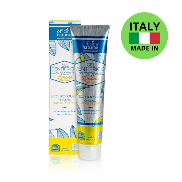 Органическая зубная паста с лимоном Officina Naturae