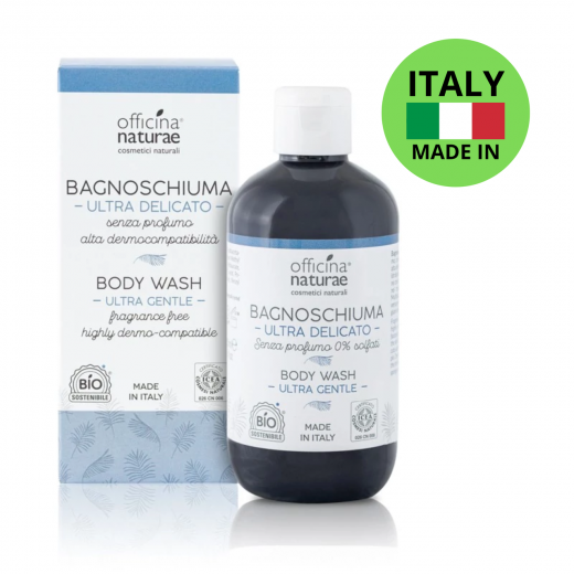 Органічний ультра делікатний гель для душу Officina Naturae, 250 мл Органічний ультра делікатний гель для душу Officina Naturae, 250 мл