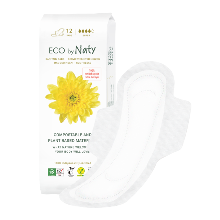 Органічні прокладки Eco by Naty Super 12 шт