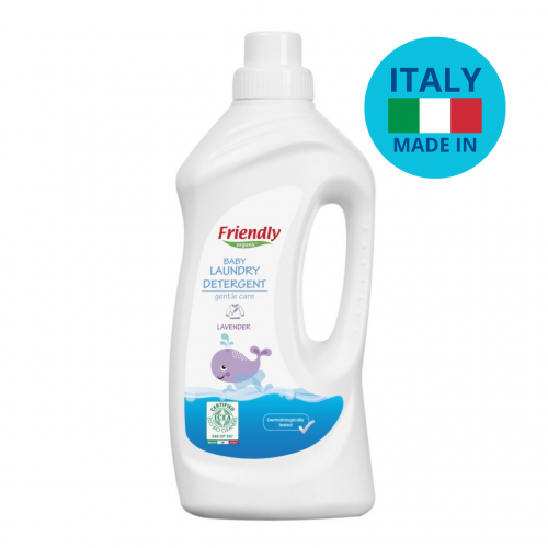 Средство для стирки детского белья Friendly Organic, лаванда 1 л