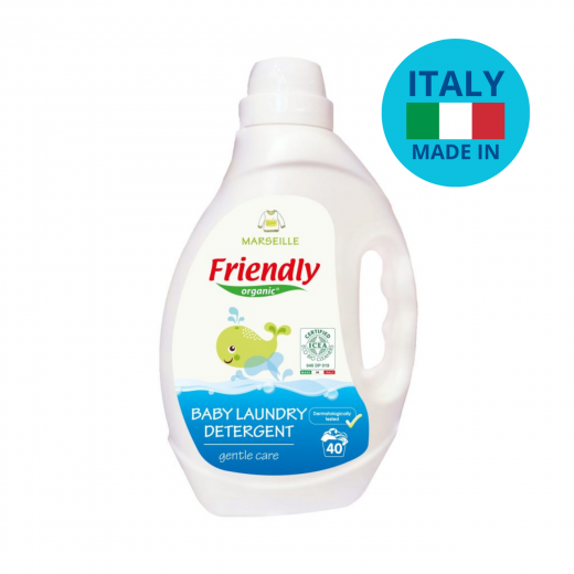 Средство для стирки детского белья Friendly Organic, марсельское мыло 2 л
