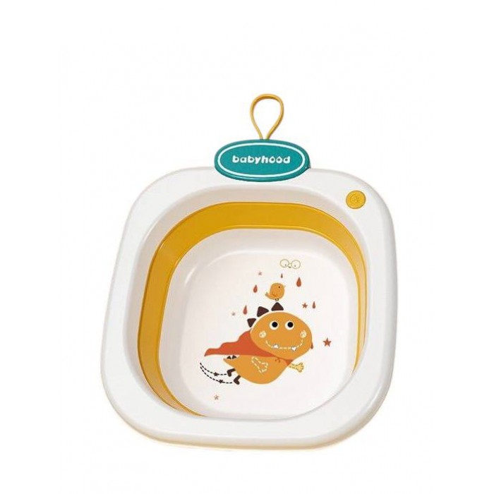 Складний тазик Мінімал, помаранчевий Babyhood BH-750OR