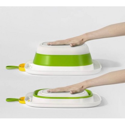 Складний тазик Мінімал, помаранчевий Babyhood BH-750OR