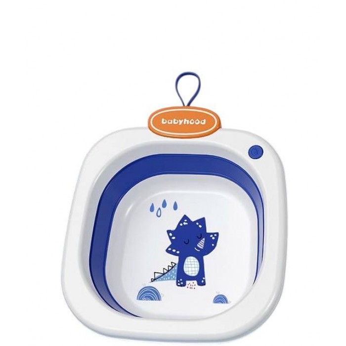 Складний тазик Мінімал, блакитний Babyhood BH-750B