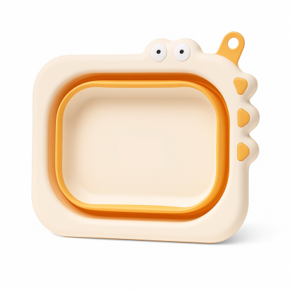 Тазик Крокодил, світло-жовтий Babyhood BH-747LY