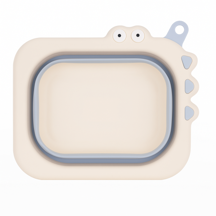 Тазик Крокодил, світло-блакитний Babyhood BH-747LB