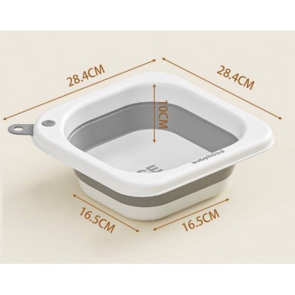 Складний тазик для Ніг, сірий Babyhood BH-749FT