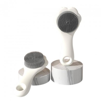 Щіточка дитяча для купання білого кольору Babyhood JC-723