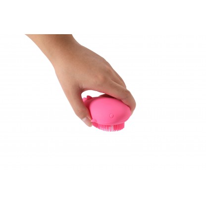 Силіконова губка Babyhood Кит, рожева Babyhood BH-723P